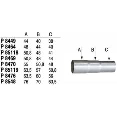 Fenno 860-P8464 connecting pipe
