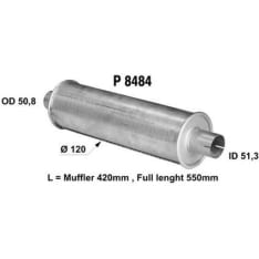 Fenno 860-P8484 yleisvaimennin