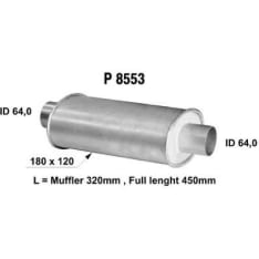 Fenno 860-P8553 yleisvaimennin