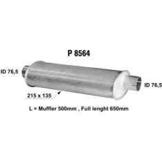 Fenno 860-P8564 yleisvaimennin