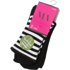 MA Fashion Bamboo 2-pack naisten sukat