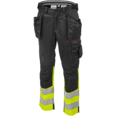 Timco WorkWear Hi-Vis Visible Yellow Suspender Pants