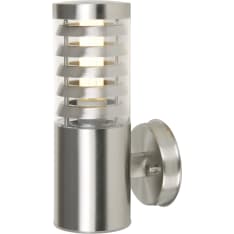 BrightSolar Park steel outdoor wall lamp
