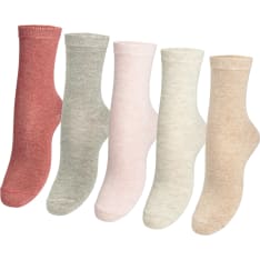 MA fashion Basic women's socks 5pack