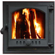 Ainola STVT103 fireplace door, sealed