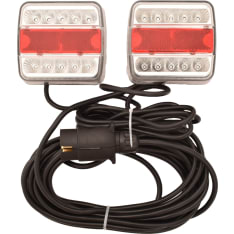 Arctic Trailer 12V 2.5m/7.5m 7-pole LED rear light set with magnetic attachment