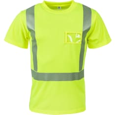 Timco Workwear Hi-Vis katkoprintti huomio t-paita