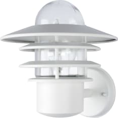 BrightSolar Shine up white wall lamp