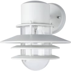 BrightSolar Shine down white wall lamp