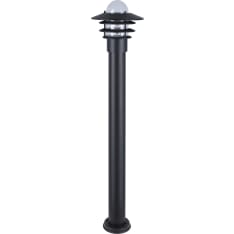 BrightSolar Shine 110 black pole lamp