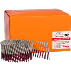 Timco 2.5x65mm 2000pcs galvanized roller nail