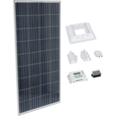 BrightSolar 160 W solar panel kit for recreational vehicles