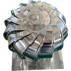 Finnbear 200mm chimney draft improver + mounting plate