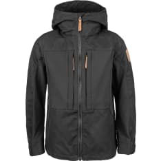 Anar Manna Jr Black children's hiking jacket