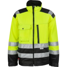 Timco WorkWear Hi-Vis yellow work jacket