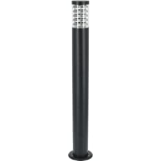 BrightSolar Park 100 black pole lamp