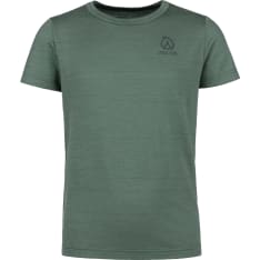 Anar Manna green children's merino wool T-shirt