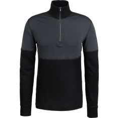 Anar Vuotso black men's merino wool shirt