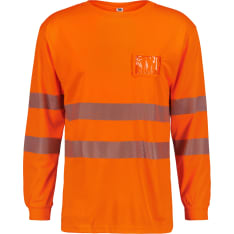 Timco Workwear T-5013 orange technical attention shirt