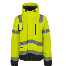 Timco Workwear Hi-Vis yellow shell jacket