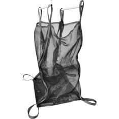 Timco 90x90x155 cm log sack with lower loops, mesh