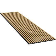 Evella M27 tammi 2400x600 mm melamiinipintainen akustiikkalevy