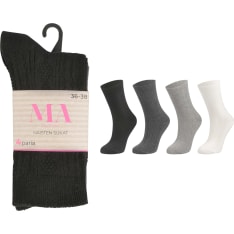 MA Fashion Women's Socks 4pack