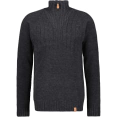 Anar Naruska Gray men's merino wool sweater