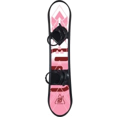 iSport 110 cm children's snowboard, pink
