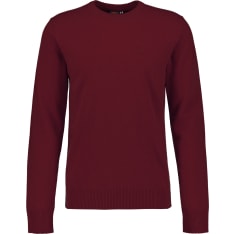 Anar Kitka burgundi miesten merinovillaneule