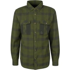 Anar Kevo Green flannel shirt