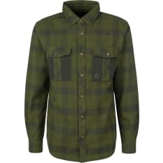 Anar Kevo Green flannel shirt