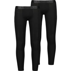 Social Underwear 2-pack miesten merinovillaiset pitkät alushousut