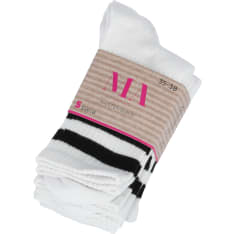 MA Stripe Women's 5-pack Socks