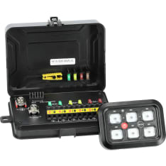 Arctic Bright 6 gang 10-30 V DC 60 A kytkinpaneeli