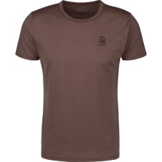 Anar Muorra brown merino wool t-shirt
