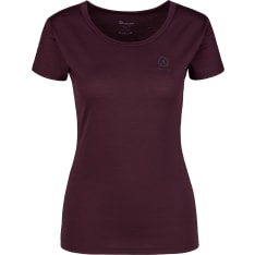 Anar Galda burgundy merino wool t-shirt