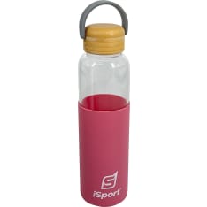 iSport 550 ml glass water bottle