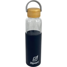 iSport 550 ml glass water bottle
