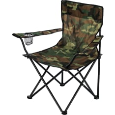 Out-Zone camo retkituoli juomatelineellä