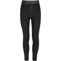Anar Manna children's black merino mesh trousers