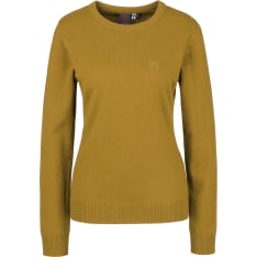 Anar Kitka naisten kullankeltainen merinovillaneule