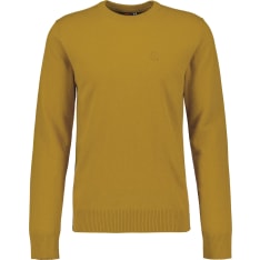 Anar Kitka men's golden yellow merino wool owl