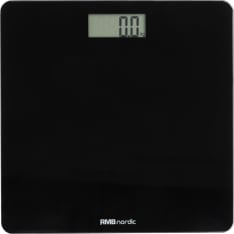 RMB Nordic Glass 30x30 cm bathroom scale