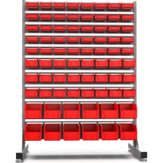 Timco 77pcs box shelf and plastic box set
