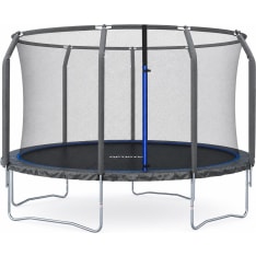 OptiGym Sky 4,3 m trampoliini turvaverkolla
