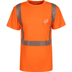 Timco WorkWear Hi-Vis break print attention t-shirt