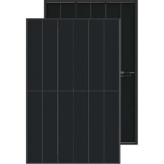 Brightsolar 530W n-type kaksilasinen musta aurinkopaneeli