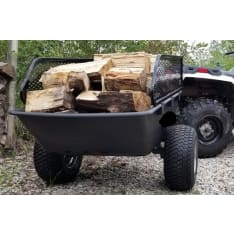 Timco ATV tipper trailer with plastic body