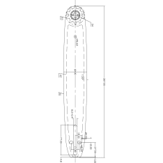 Timco 0,325" 1,3mm 13" steel flange